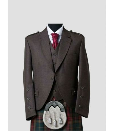 New Scotland Tweed Argyll Kilt Outfit