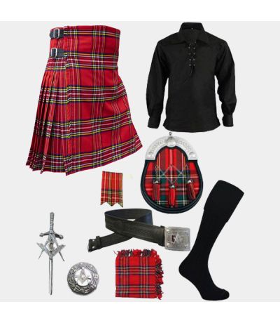 Royal Stewart Kilt With Accessories Deal