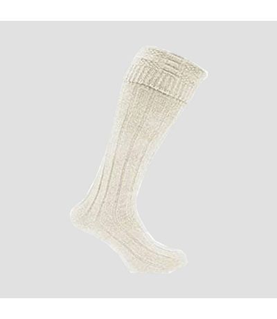 White Kilt Socks